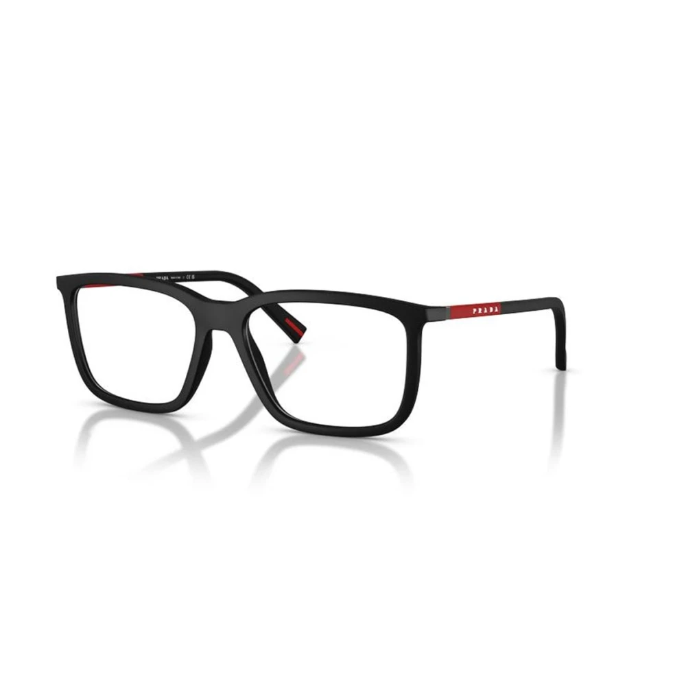 Prada Men's Black Glasses, 54 Mm, Ps 01Sv Optical Frame
