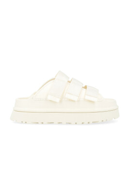 hvid-stof-goldenglow-sandal