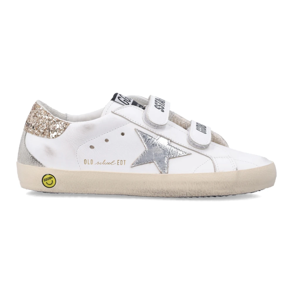 Golden Goose , Kids Sneakers, Female, White, 31 Eu, Old School Leather