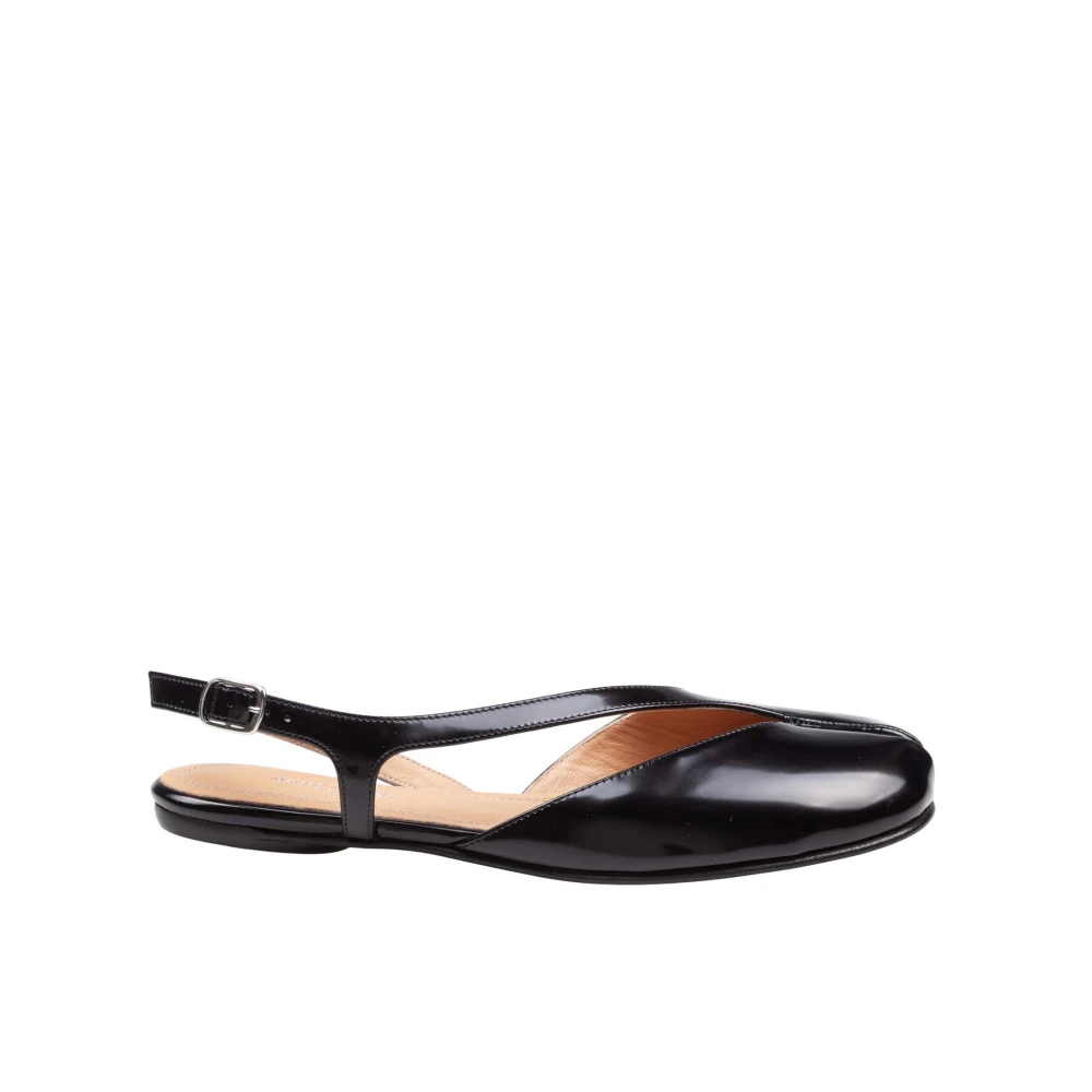 Maison Margiela Women's Black Tabi Slingback Ballerina
