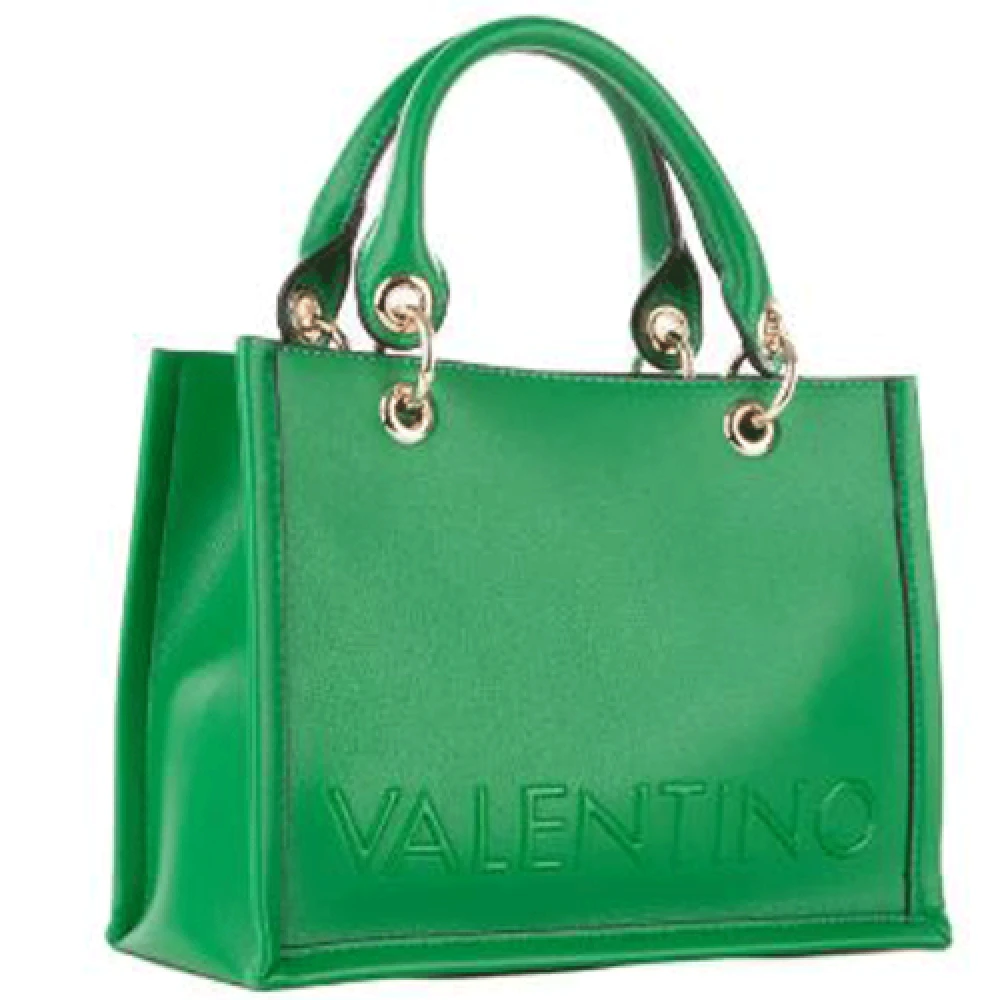 Valentino by Mario Valentino Verticale Schoudertas Elegante Stijl Green Dames
