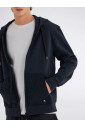 sweat-a-capuche-zippe-avec-insert-en-nylon