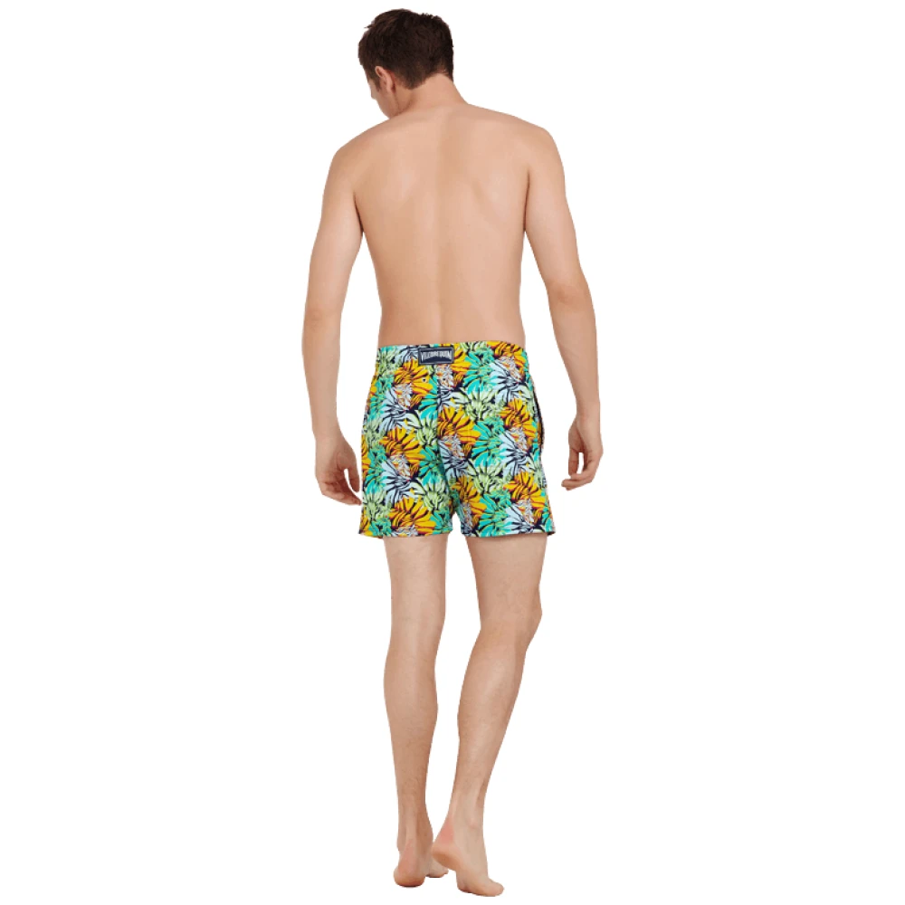 Vilebrequin Elastische Jungle Zwembroek Multicolor Heren