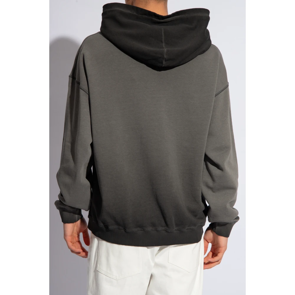 Diesel S-Boxt hoodie Gray Heren