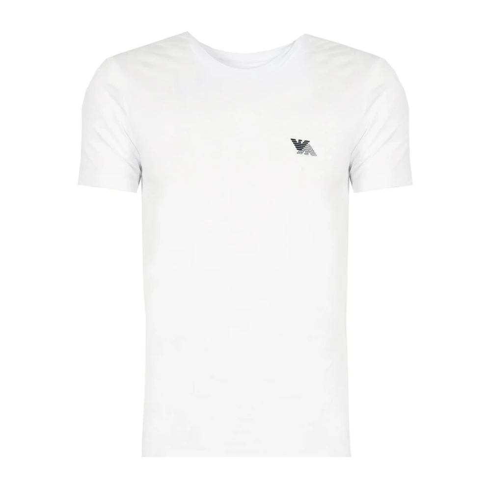 Emporio Armani 2-Pack T-shirt Klassieke Pasvorm Black Heren