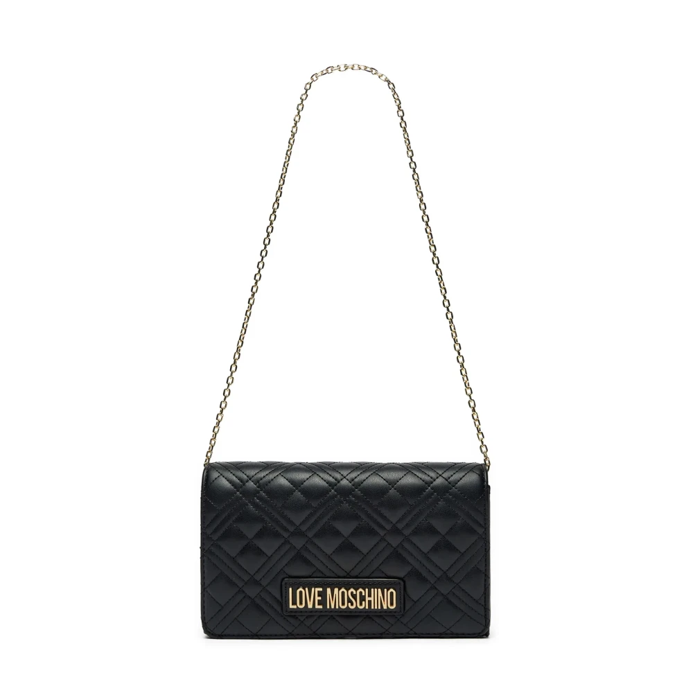 Love Moschino Zwarte tassen voor stijlvolle outfits Black Dames