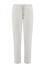 Men Clothing Trousers Ivory