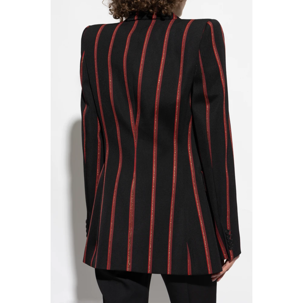alexander mcqueen Wollen blazer Black Dames