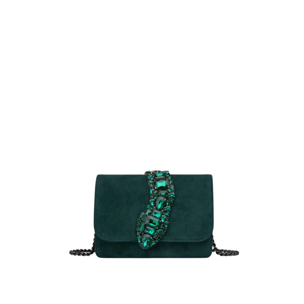 Alma en Pena Slang schoudertas Green Dames