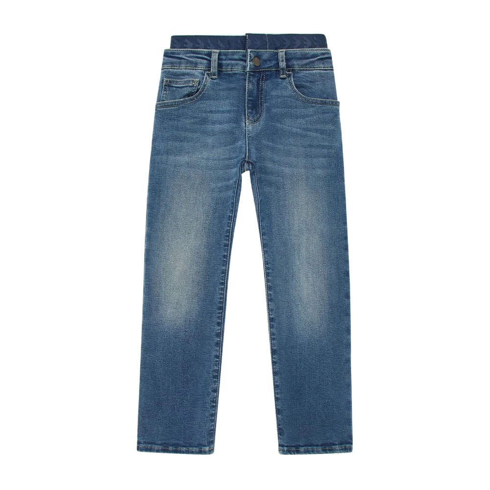 Emporio Armani Boys Blue Denim Jeans - Jeans - 14 Y - Kids