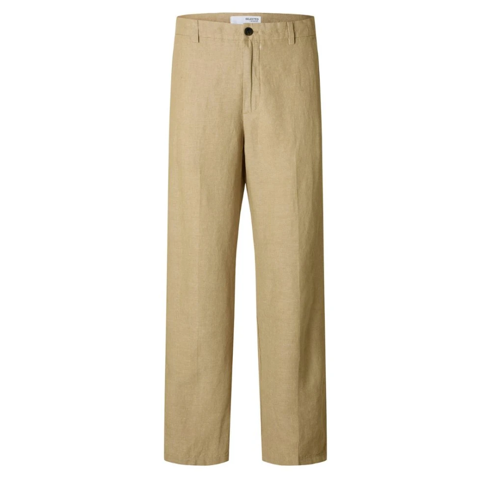 Trousers > Straight Trousers - - Selected Homme - Modalova