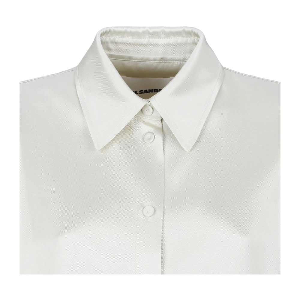 Jil Sander Beige Shirt voor Mannen Beige Dames