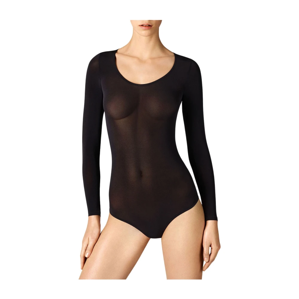 Wolford Zwarte String Body Buenos Aires Black Dames