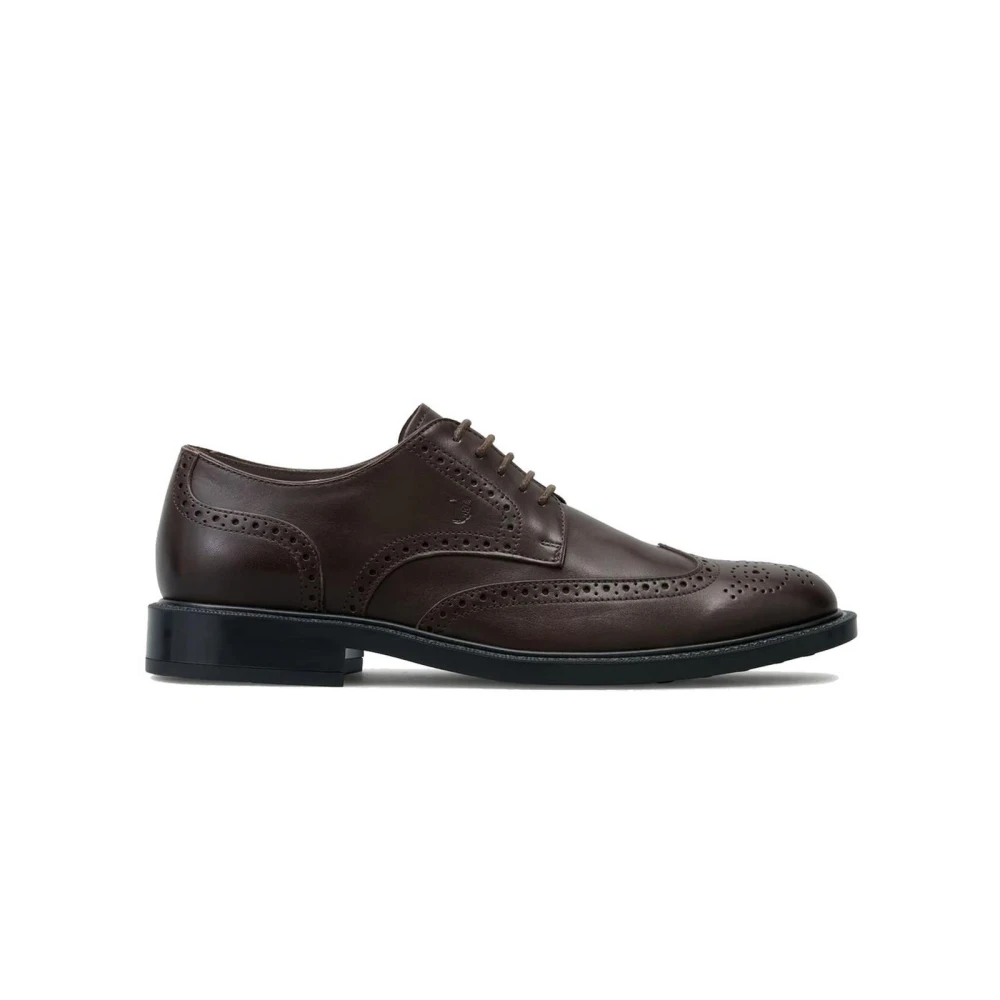 TOD'S Bruine Wingtip Brogue Oxford Schoenen Brown Heren