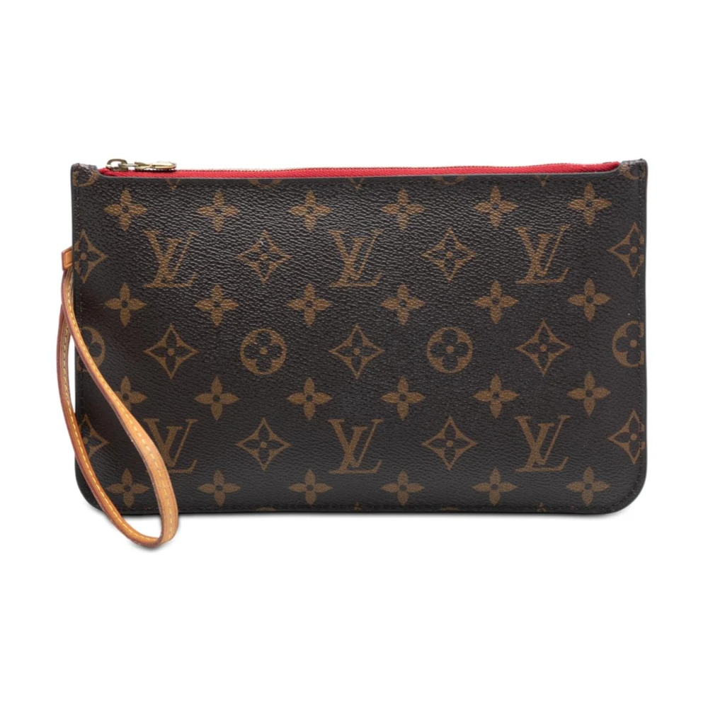 Louis Vuitton Vintage Women's Brown Pre-Owned Accessory Pouch