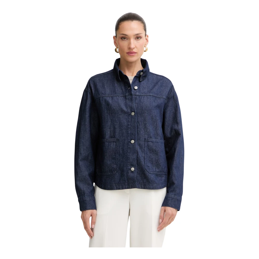Marc O'polo Donna Blu Camicette M, New,