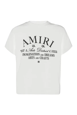 Bomullst-shirt med logotryck