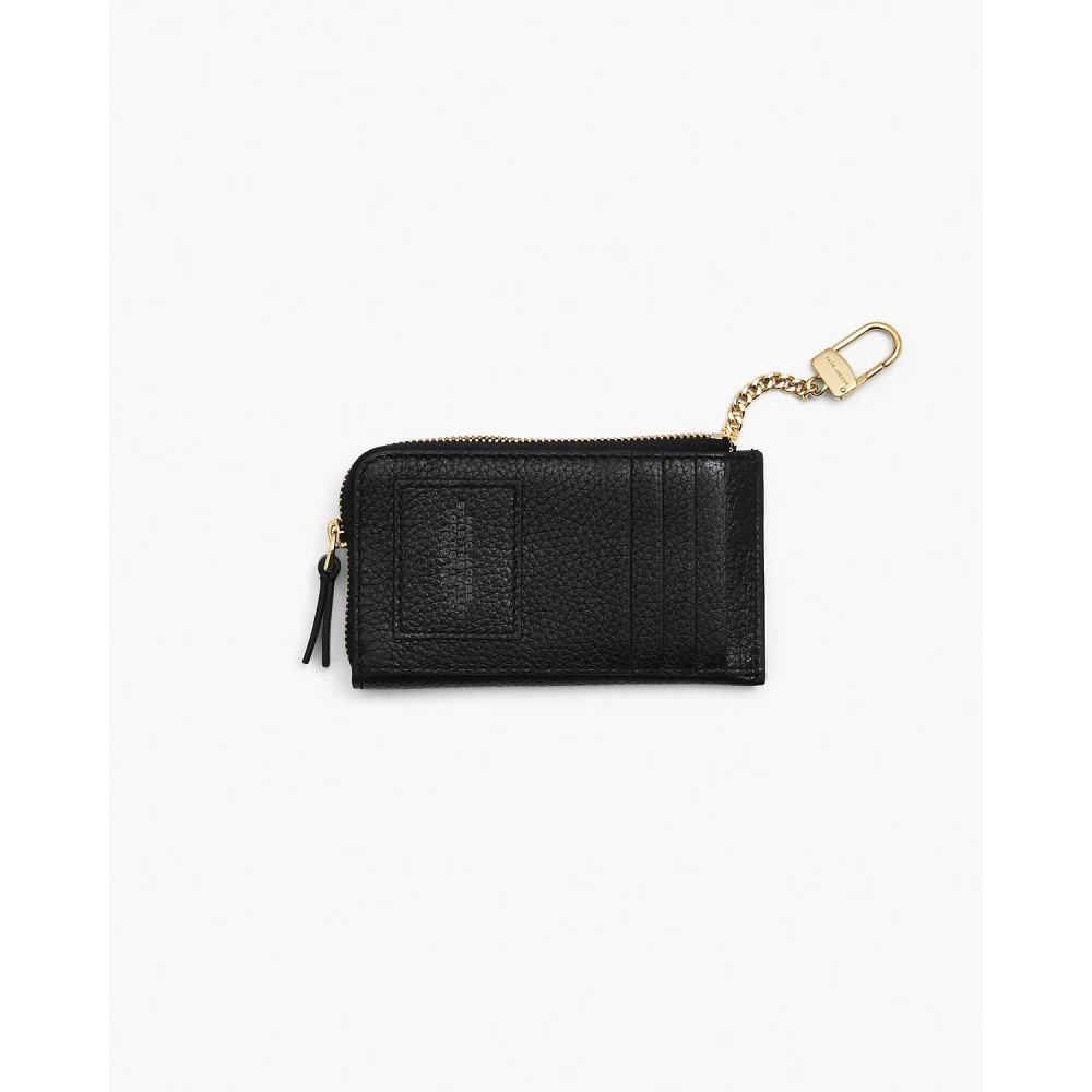 Marc Jacobs Klassieke Zwarte Multi Wallet met Rits Black Dames