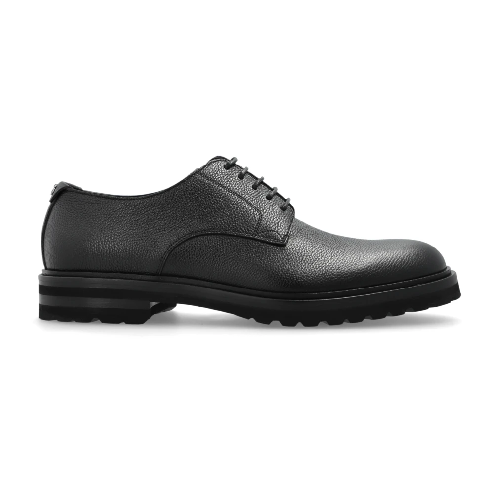 Dolce & Gabbana Men's Black Leather Shoes