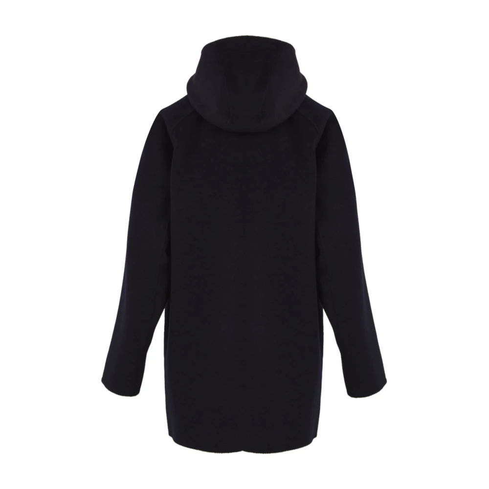 Aspesi Parka Jas Black Heren