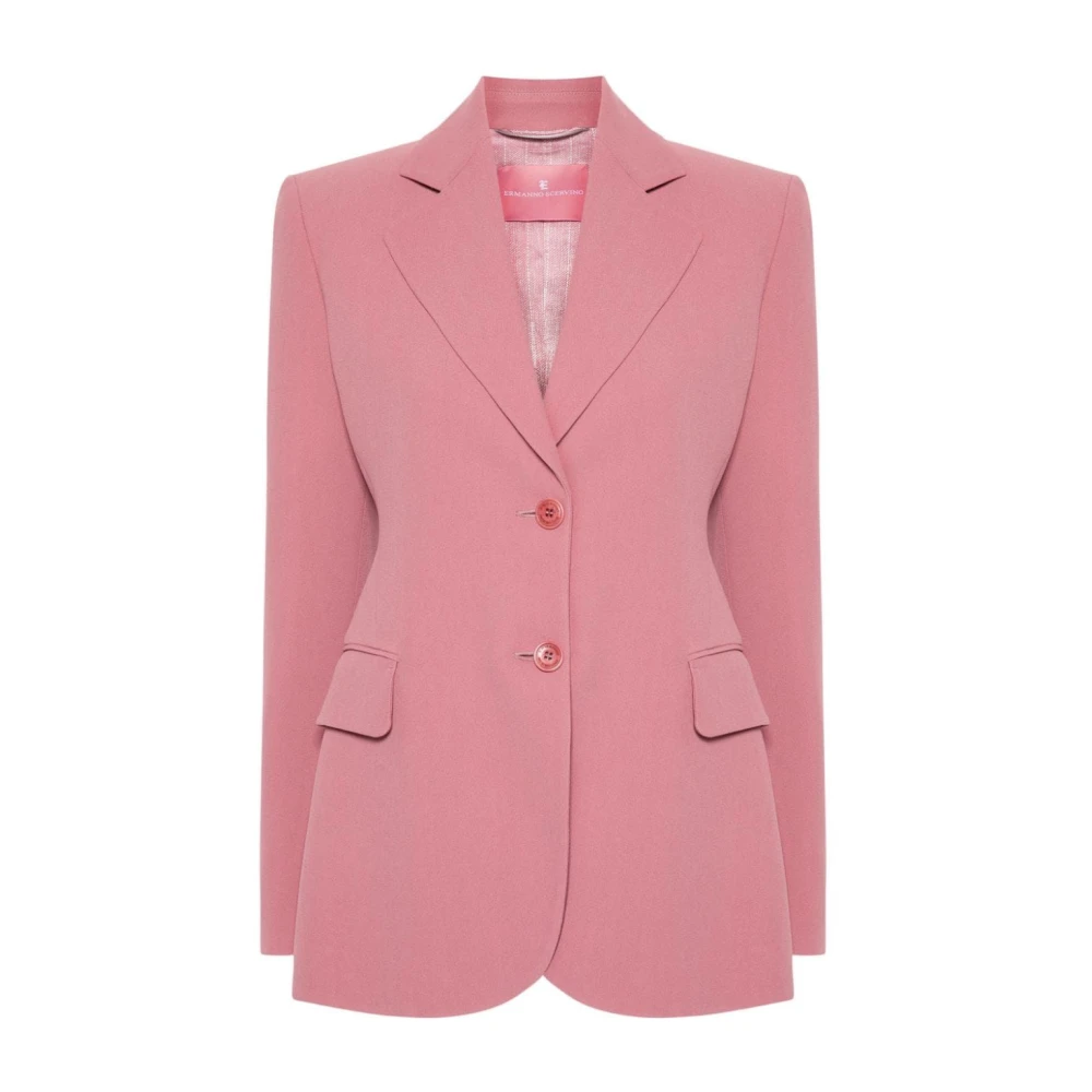 Ermanno Scervino Stijlvolle jas voor mannen Pink Dames