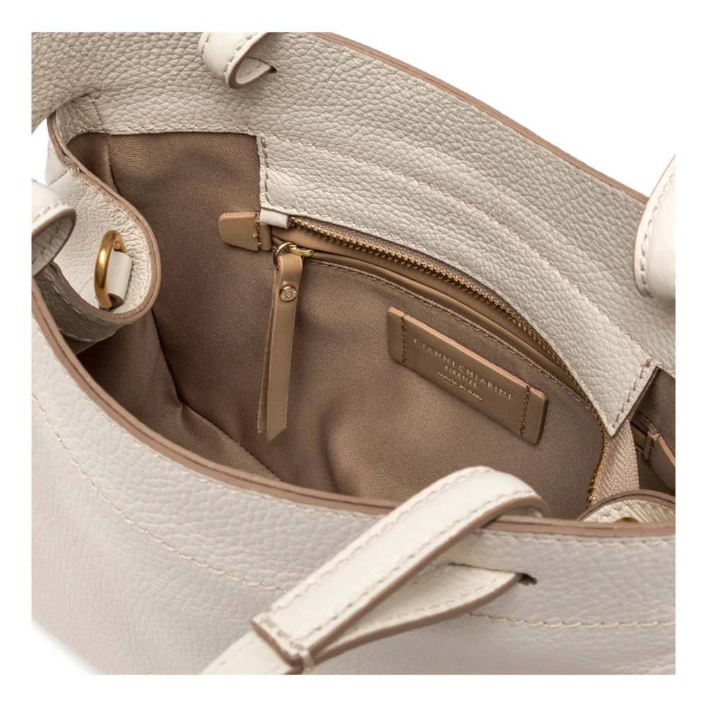 Gianni Chiarini Marmer Ottavia Handtas White Dames