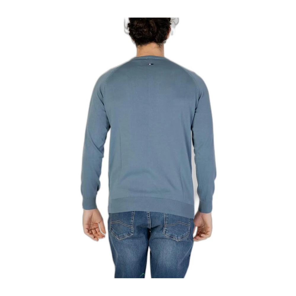 U.s. Polo Assn. Katoenen Jersey T-Shirt Blue Heren