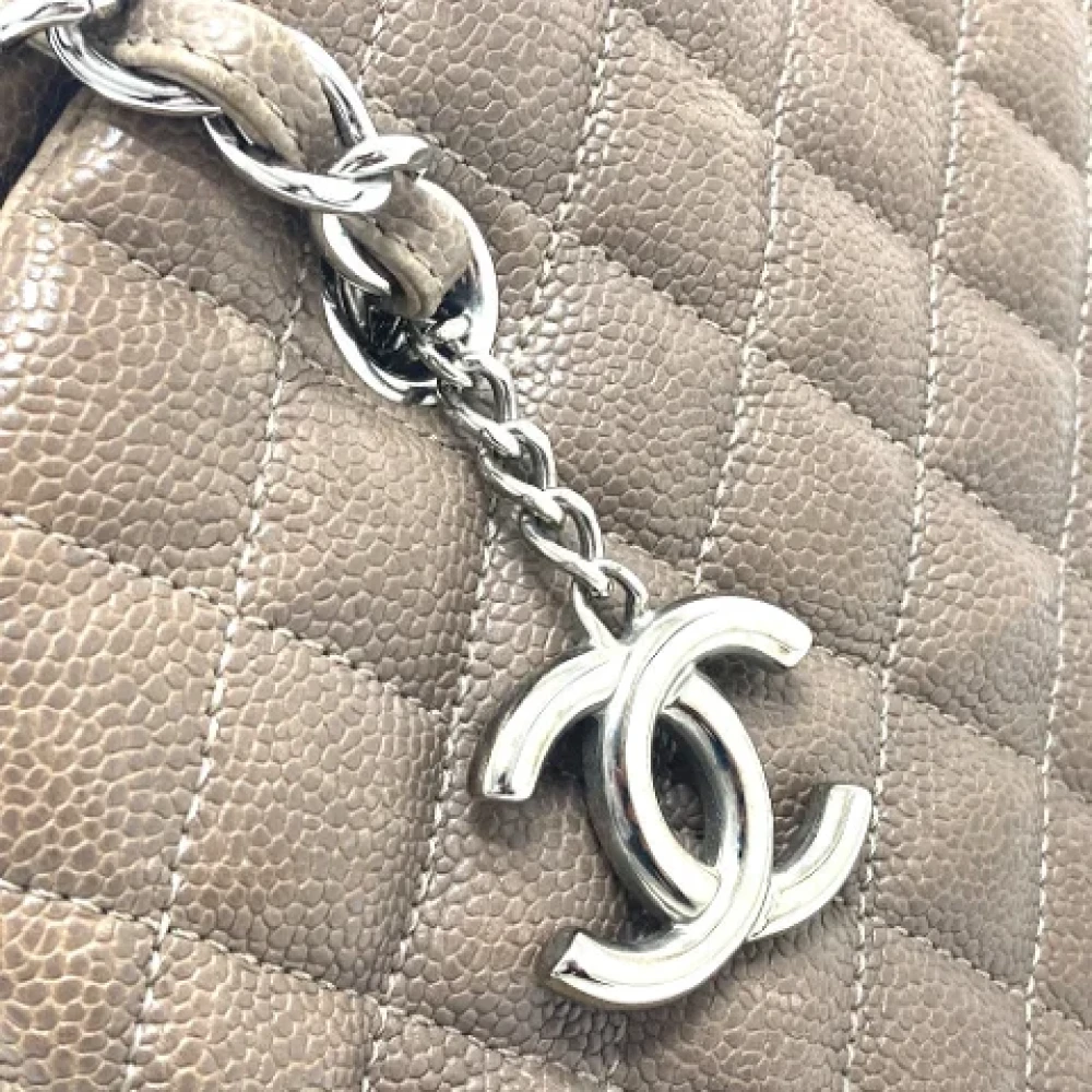 Chanel Vintage Pre-owned Leather chanel-bags Brown Dames