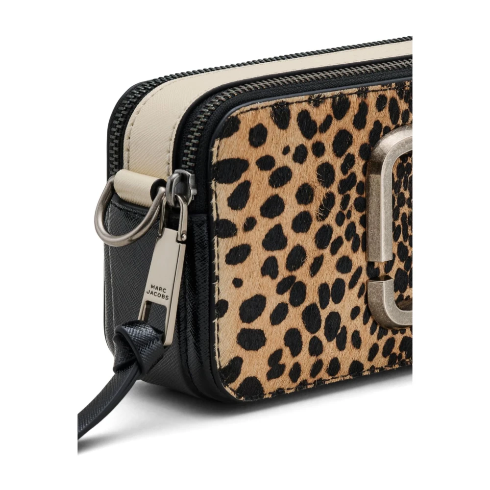 Marc Jacobs Luipaardprint Leren Schoudertas Brown Dames