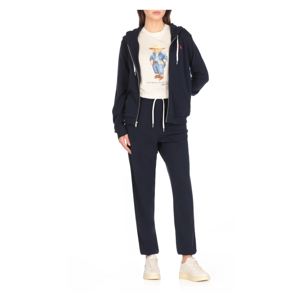 Ralph Lauren Blauwe broek Blue Dames