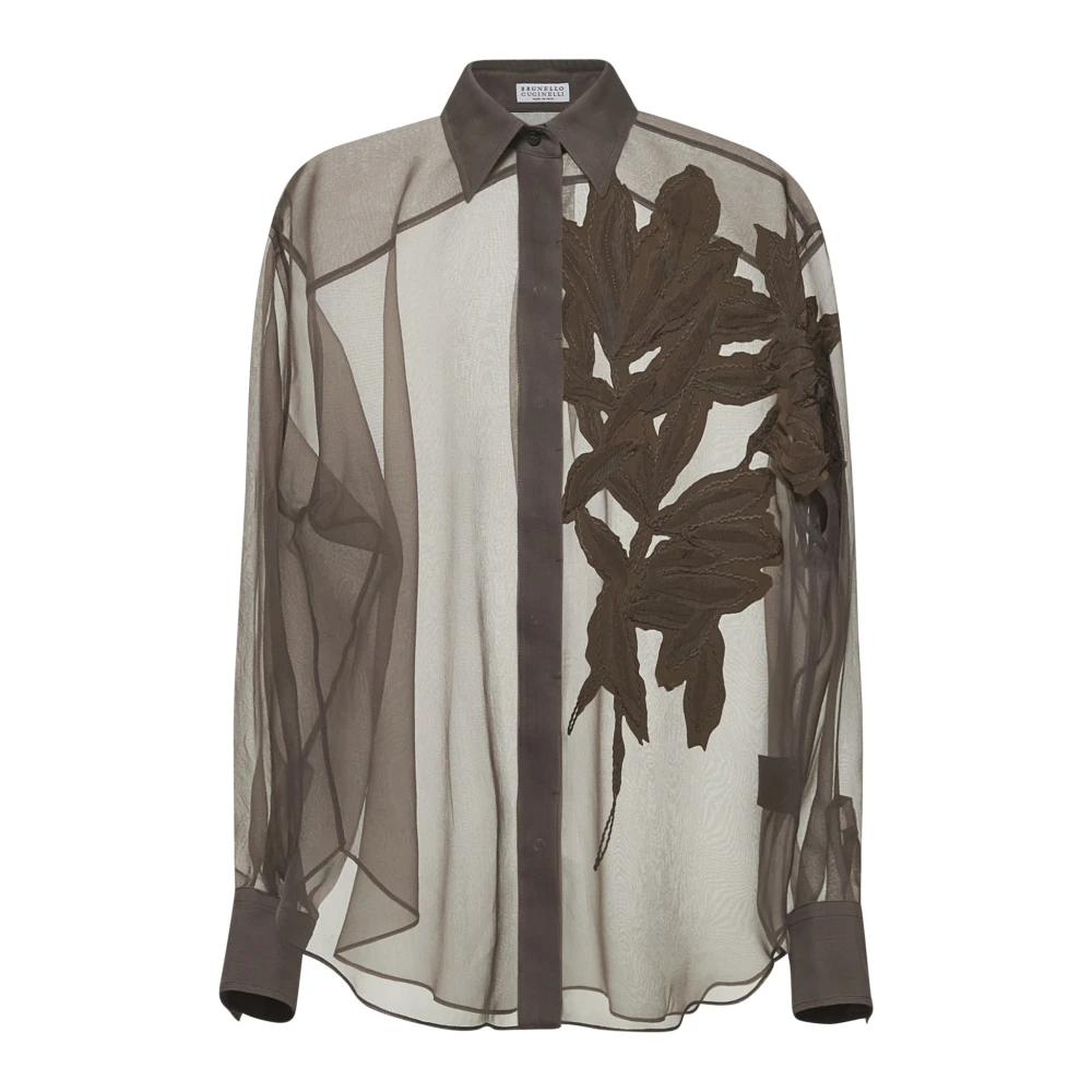 Blouses & Shirts > Shirts - - Brunello Cucinelli - Modalova
