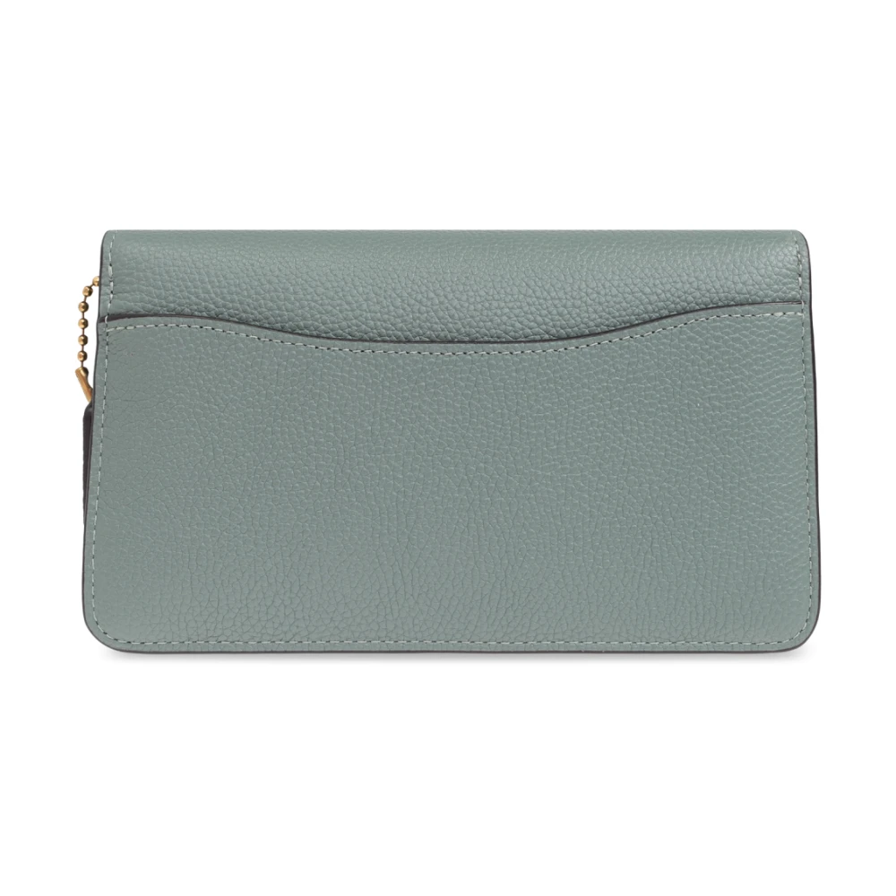 Coach Tabby Chain Portemonnee Green Dames