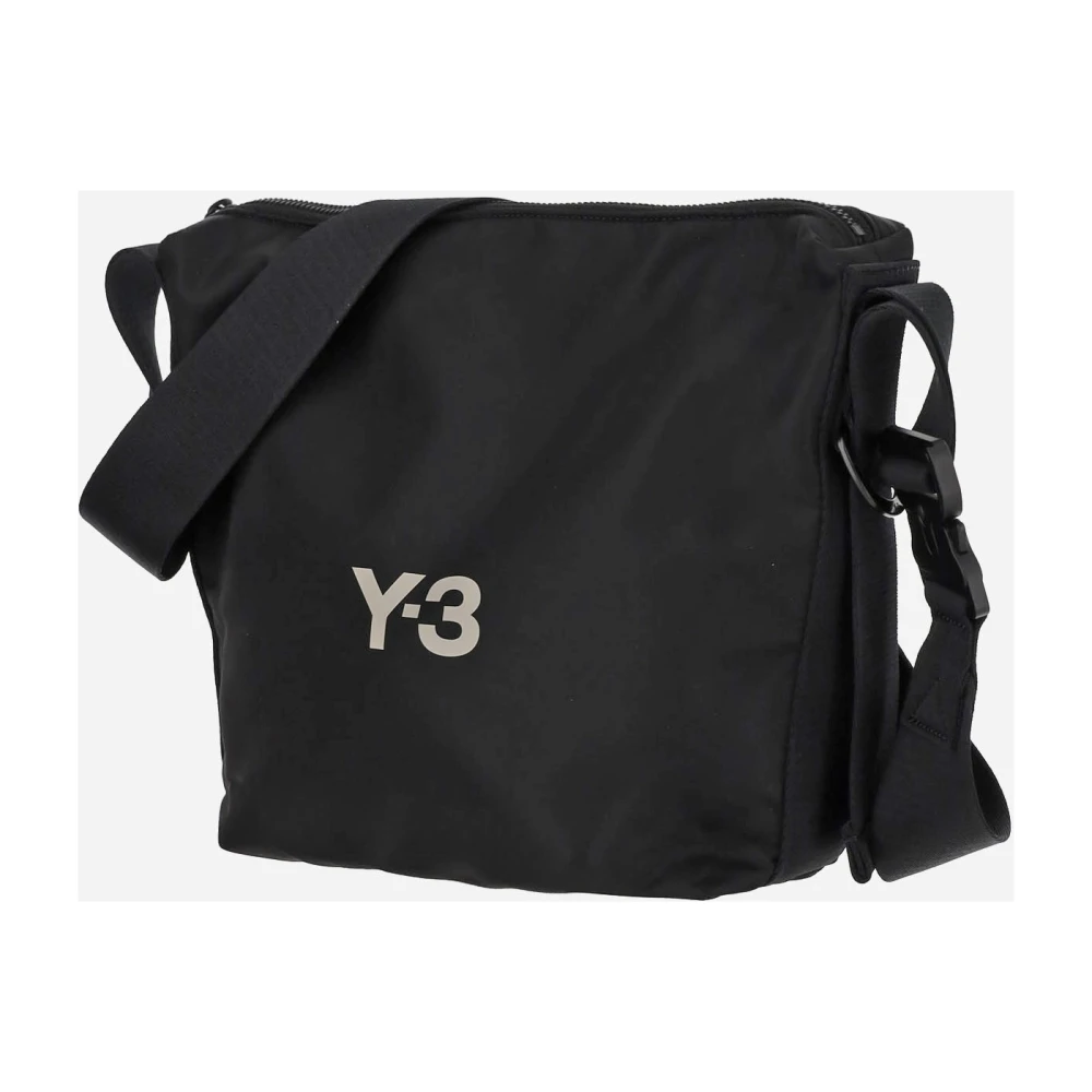 Y-3 Zwarte tassen met Sacoche stijl Black Heren