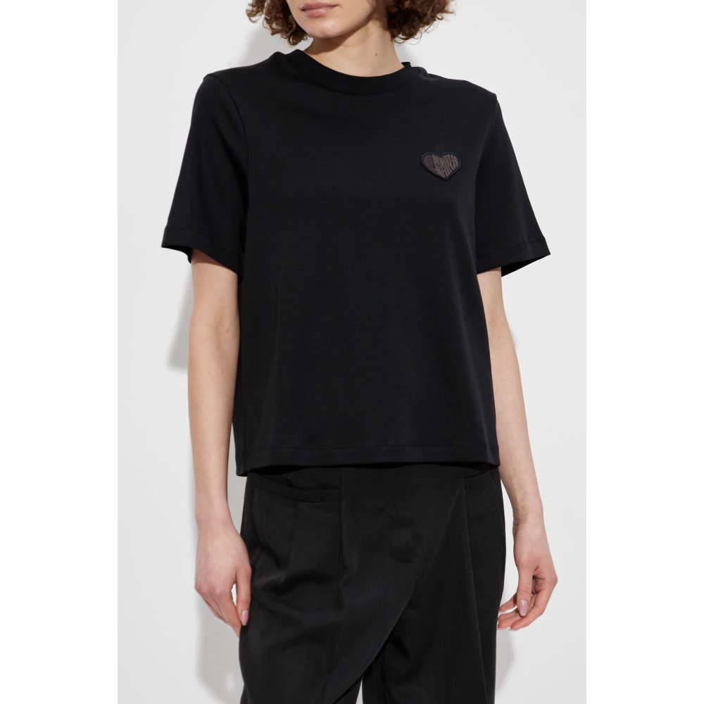 AllSaints Lover T-shirt Black Dames