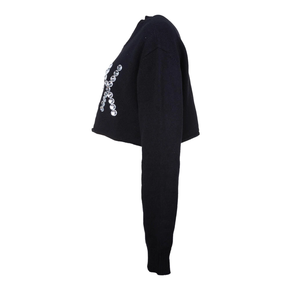 Dolce & Gabbana Korte Dames Trui Black Dames