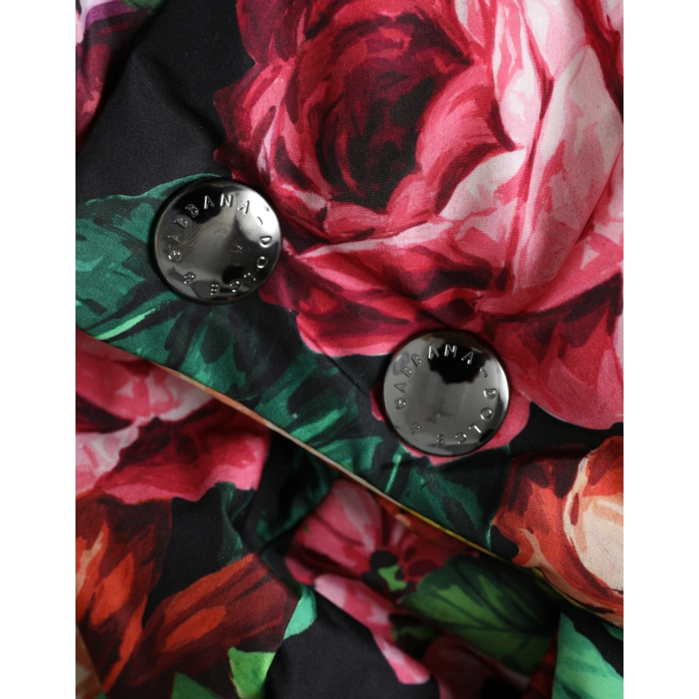 Dolce & Gabbana Bloemen hoofd wikkel hoed multicolor Dames