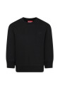 sweatshirt-noir-a-col-rond