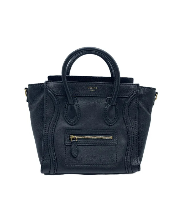 pre-owned-leather-celine-bags