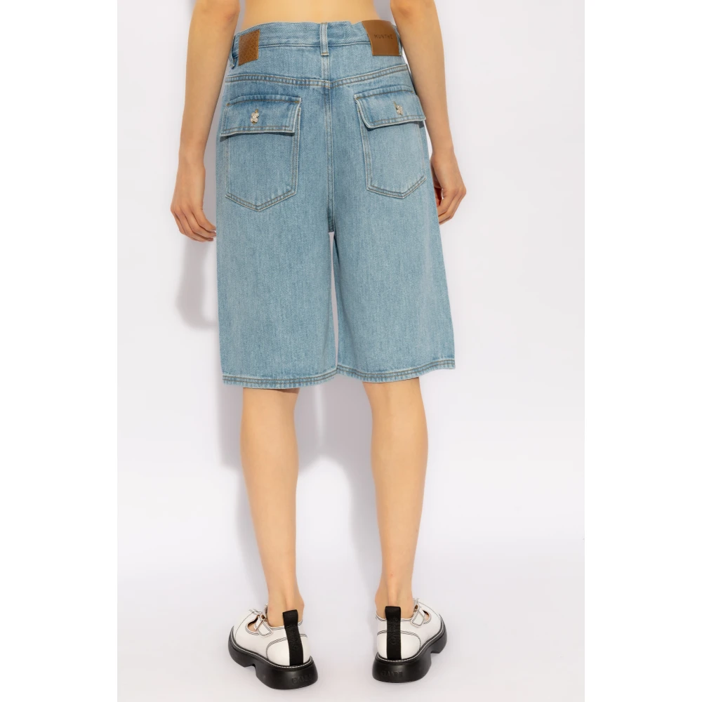 Munthe Kebosu denim shorts Blue Dames