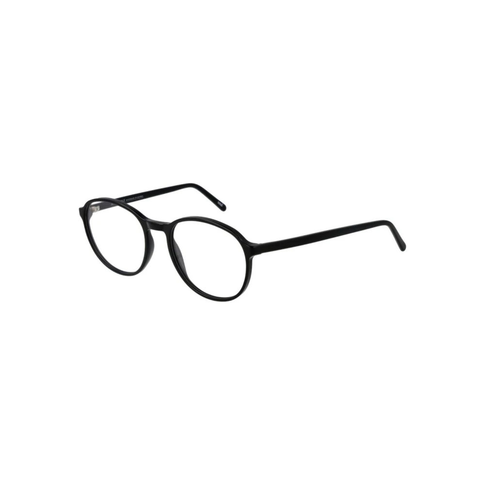 Andy Wolf Black Acetate Glasses (Frames) - Unisex - Glasses - Black - One Size - Accessories - Image 4