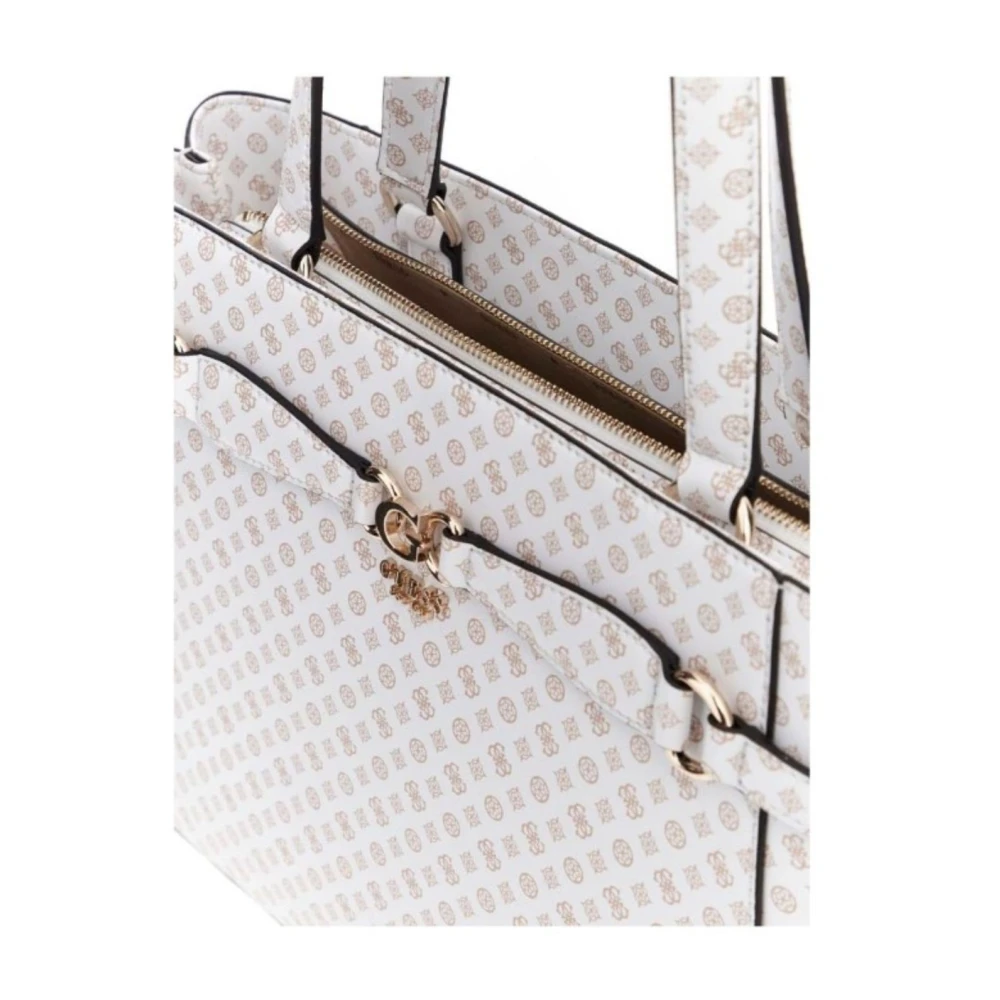 Guess Arlena Logo Handtas White Dames