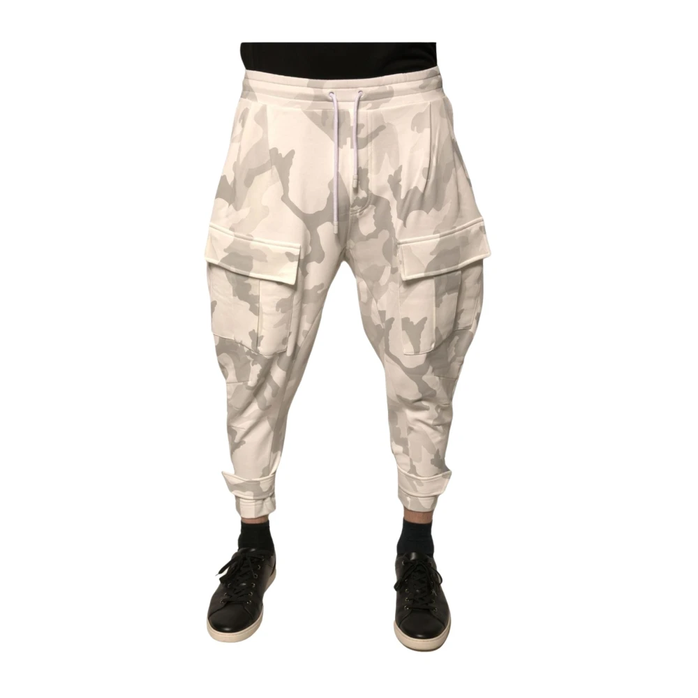 Dolce & Gabbana , Sweatpants, Male, White, S, Joggers - Image 3