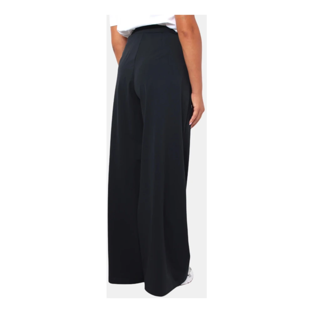 Max Mara Easywear Broek bonn Blue Dames
