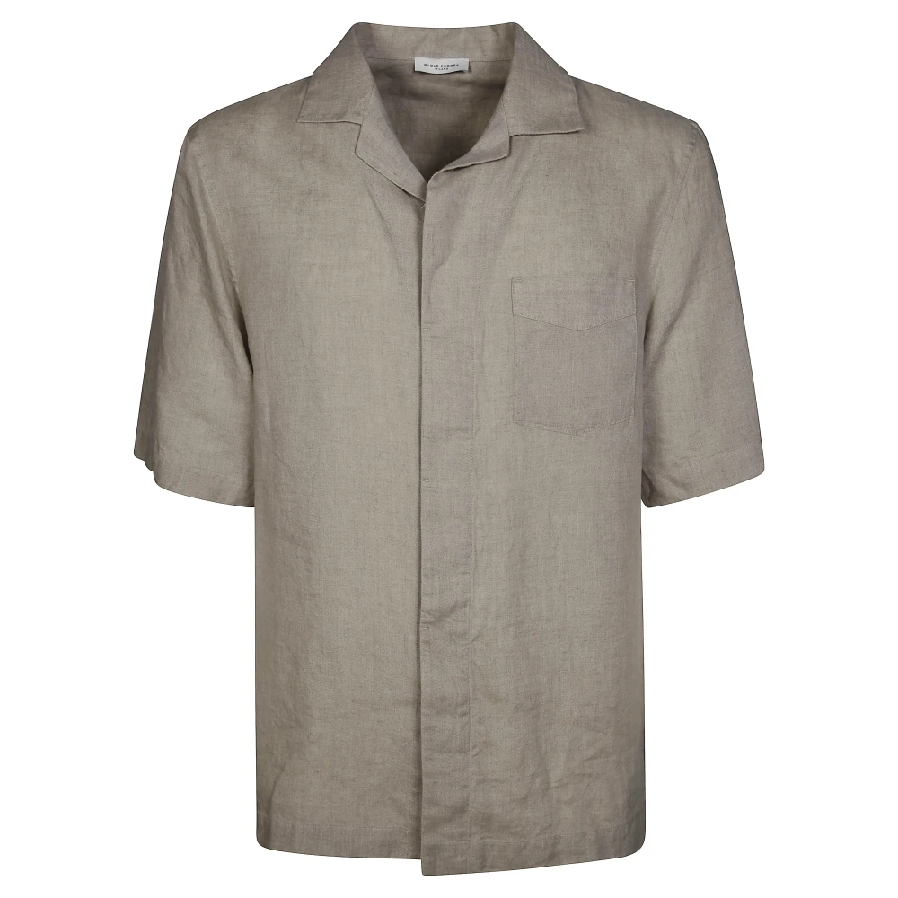 Shirts > Short Sleeve Shirts - - Paolo Pecora - Modalova