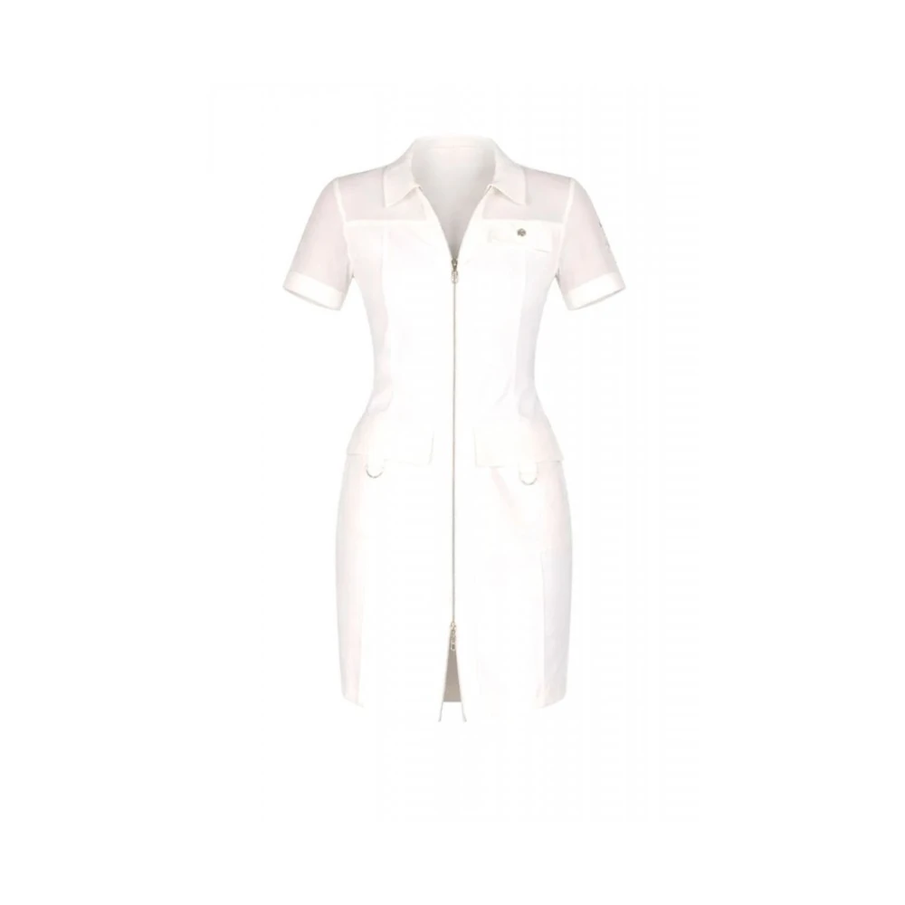 Liu Jo Vrouw Beige Kleedjes Dames, S, Korte Jurk