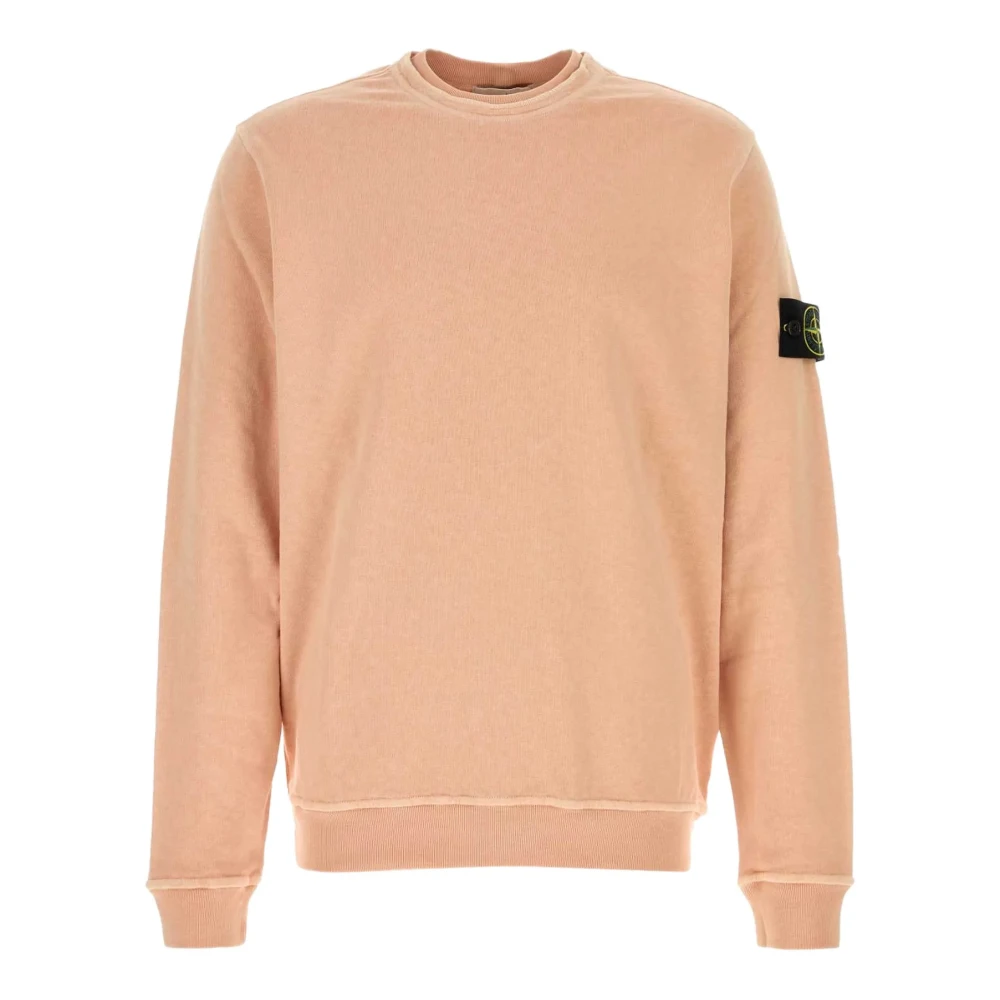 Stone Island Pink Sweatshirts, Male, Xl, Jumpers