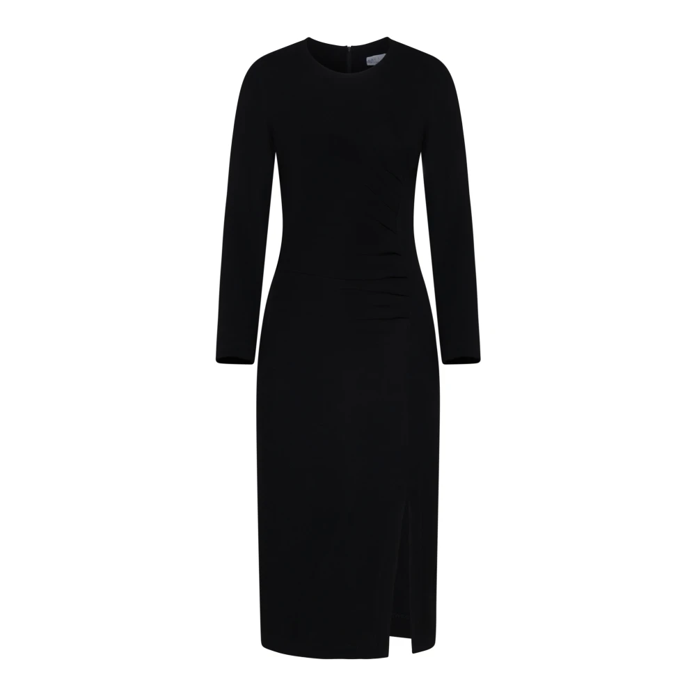 Kaos Zwarte Jurken Collectie in Wit Blauw Black Dames