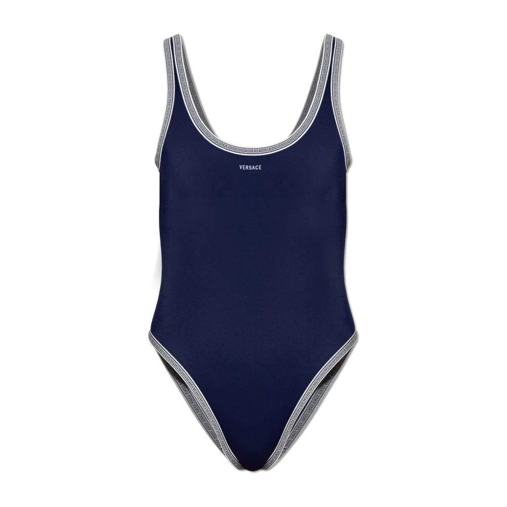 Versace Vrouw Blauw Badmode Dames, M, Swimwear