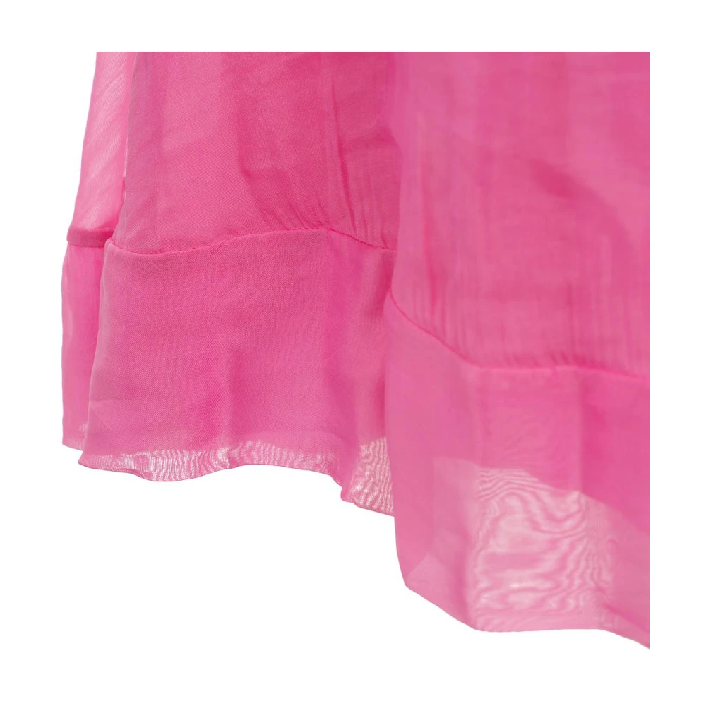 Kaos Roze Jurk Ss24 Handwas Pink Dames