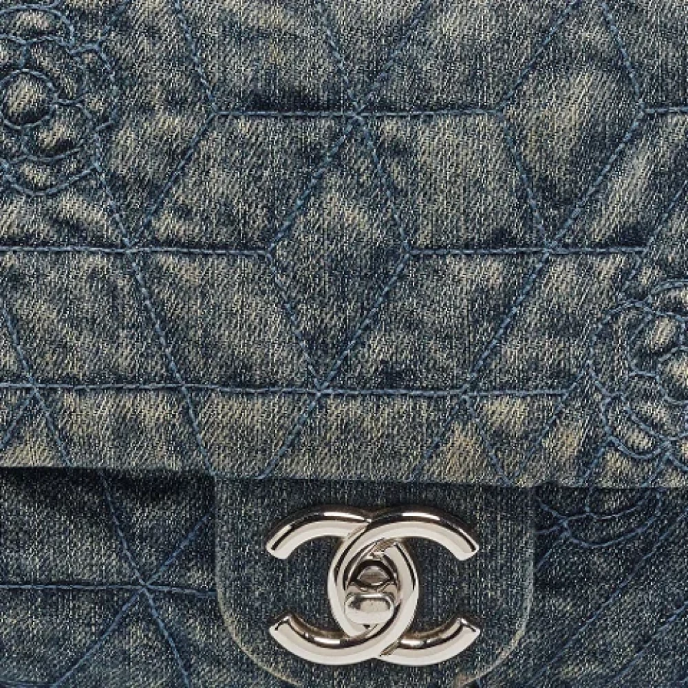 Chanel Vintage Pre-owned Denim chanel-bags Blue Dames